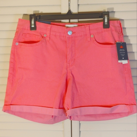 crown & ivy Pants - Crown&Ivy Women's Pink Shorts